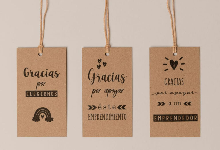 Muestra etiquetas Kit Emprendedor Negro - Grupo Alina Diseño Grafico, Branding, Diseño Web, Neuquen, Buenos Aires, Cordoba, Madrid